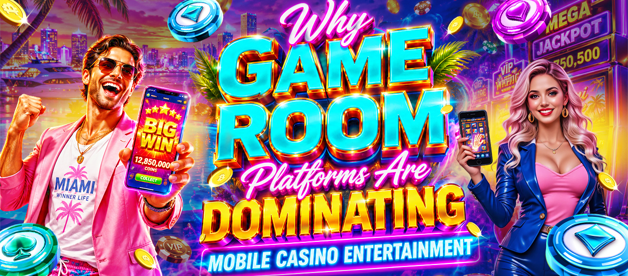 Why Game Room Platforms Are Dominating Mobile Casino Entertainment