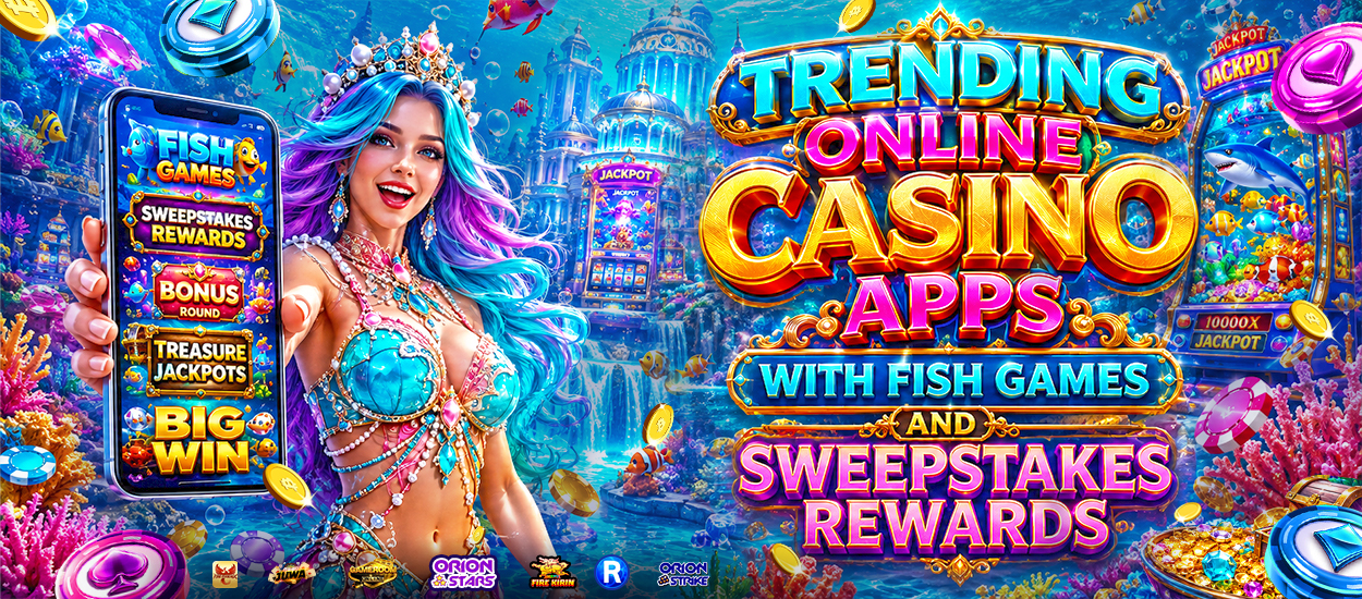 Trending Online Casino Apps With Fish Games and Sweepstakes
